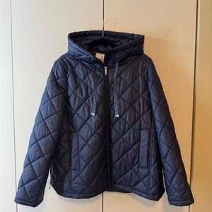 Sam Edelman Quilted Navy Jacket